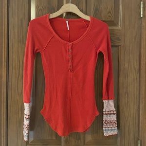 Free people Henley top